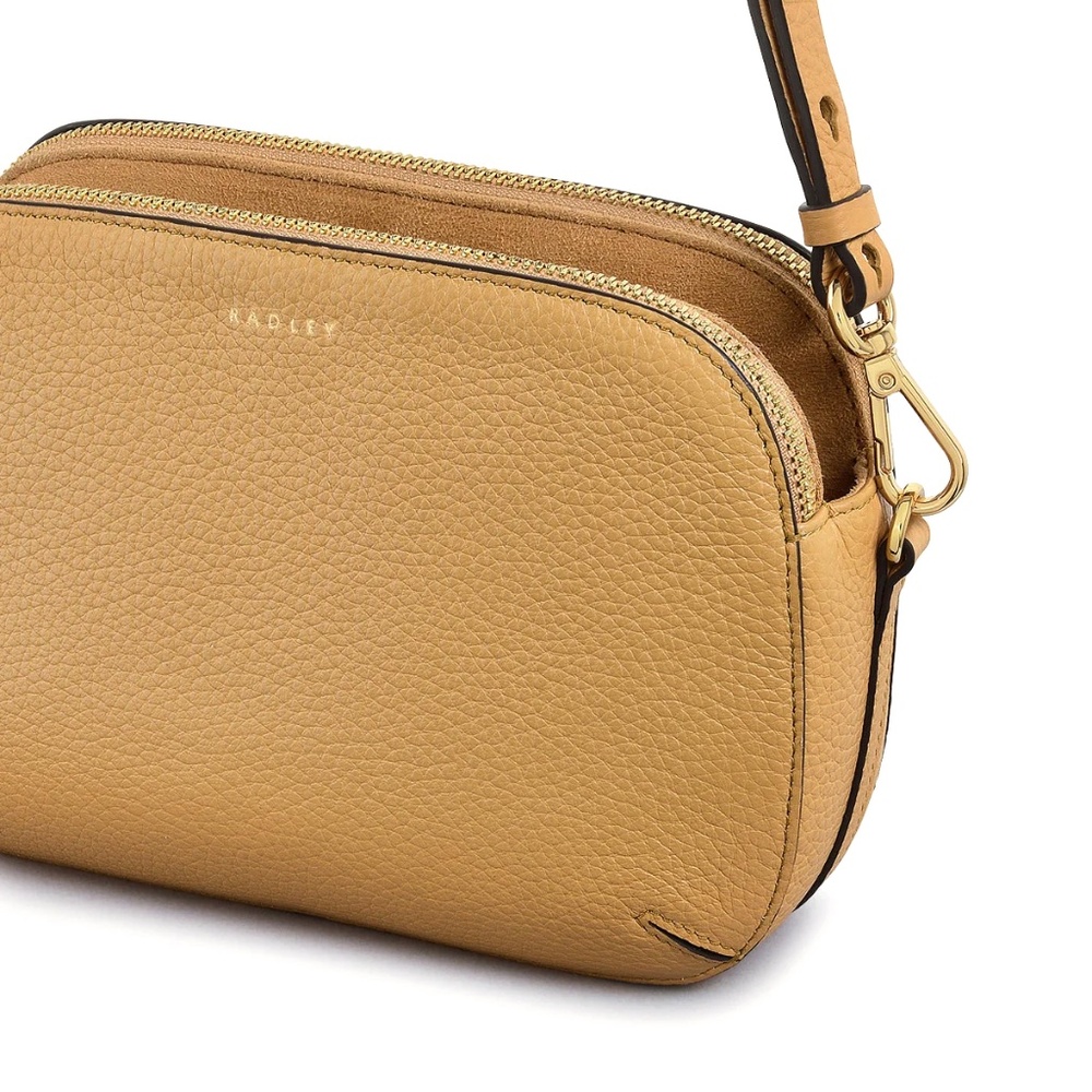 RADLEY London Dukes Place Multi-Compartment Leather Crossbody Bag - Pecan - Picture 3 of 5